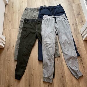 Bundle lot four joggers streetwear Zanerobe gap no boundaries RSQ medium 32